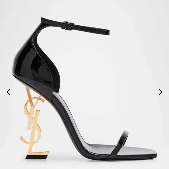 Saint Laurent Black Sandals - Picture 7 of 10